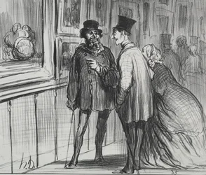The Exhibition of 1859 (plate 8): The painter who had a painting refused...