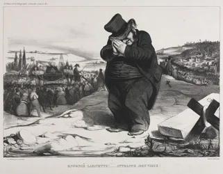 The Monthly Association (plate 22): Failed Lafayette! It Serves You Right, My Old Friend!