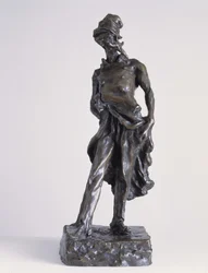 Ratapoil, a political cartoonist representing the gravedigger of the Republic