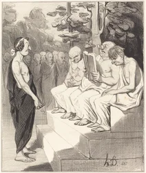Telemachus Questioned by the Sages