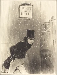 A Gentleman Below His Affairs