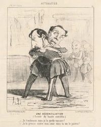 A Reconciliation, Scene of High Comedy