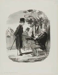 You Are Not Having Your Bottle of Beer, Plate 81 from The Good Bourgeois