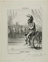 A European Concert. Not allowed to participate in this part, plate 171 from Actualités