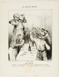 A Reception. "Gentlemen..... let