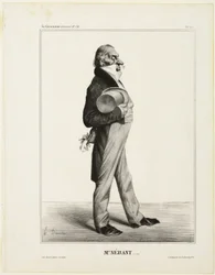 Mr. Sébast, Plate 281 from Célébrités de la Caricature