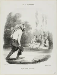 The Comedian of the Group, Plate 13 from Tout Ce Qu