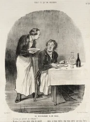 At the Restaurant for 32 Sous