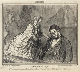 At the Théâtre Français...