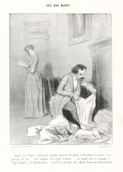 Since Virginie received the seventh poetry prize at the Académie française, it has to be me ... me, captain of the National Guard ... who counts every Saturday the laundry to be given to the laundress ... and I do it because otherwise my