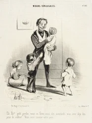 Eh! Eh!... little rascal, you too will make brats...