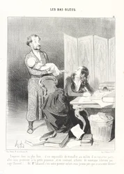 Take that farther away ... it is impossible to work amid such a racket ... go for a walk in the little Provence, and on your way back buy new baby bottles in Passage Choiseul! ... Ah! Mr. Cabassol, it is your first child, but I