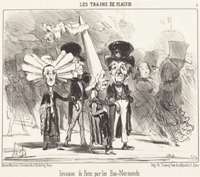 Invasion of Paris by the Bas-Normans