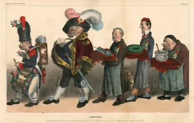 La Caricature (1830) political, Satirical in Colours