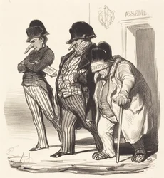 The Napoleonic Newspapers Leaving the National Assembly...