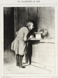 The Philanthropists of the Day, series of prints