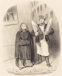 Madame Chapotard Preparing to Make Her Preserves