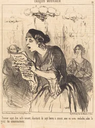 Leading Performer of a Singing Café-Concert...