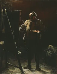 The Painter at His Easel