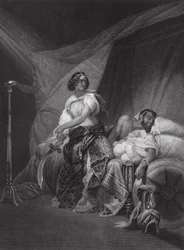 Judith and Holofernes, Judith, Ch 13, v 4, 7