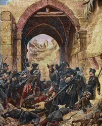 The 1837 Siege of Constantine Algeria - Capture of Constantine - Attack of the Constantine Gate - October 13