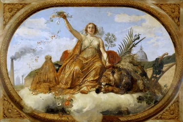 Peace Ceiling Painting, Salle des Pas Perdus