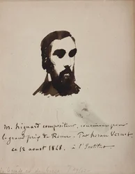 Portrait of the Composer Aristide Hignard, 1848