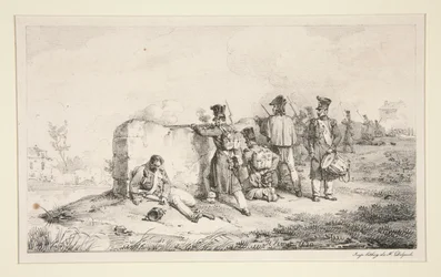 Soldiers in Skirmish Formation