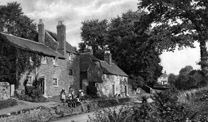 The Swan Inn, Fittleworth, Sussex, c1922