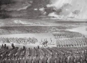 Porus Awaits the Attack of Alexander, July 326 BC