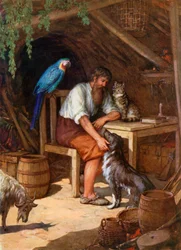 Illustration for Robinson Crusoe