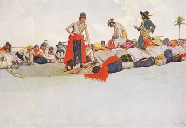 So the Treasure was Divided, Early 20th Century (Book Illustration)