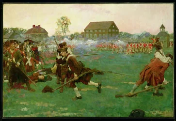 The Fight on Lexington Common, April 19