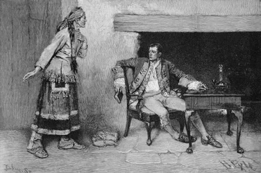 The Ojibway Maiden Disclosing Pontiac