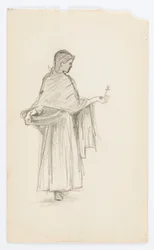 Untitled (Flower Girl)