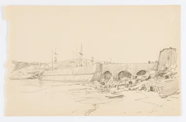 Untitled (Pier and Beach)