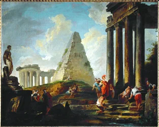 Alexander the Great in Front of the Tomb of Achilles