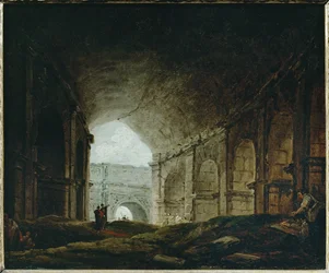 Interior of the Colosseum, Rome