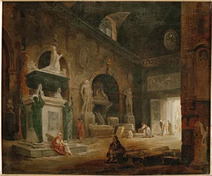 View of a Hall of the Museum of French Monuments
