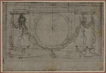 Study for Frontispiece in Tacitus 