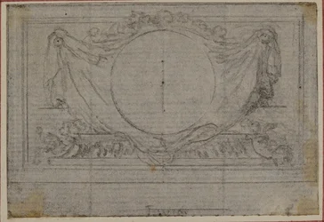 Study for Frontispiece in Tacitus "Tiberius, or The First Six Books of the Annals", Book V