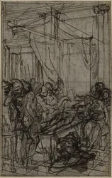 Study for an Illustration in Tacitus "Tiberius, or The First Six Books of the Annals" Book II, Vol. 1