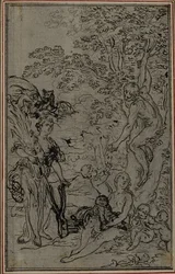Study for the Vignette of Lucretius