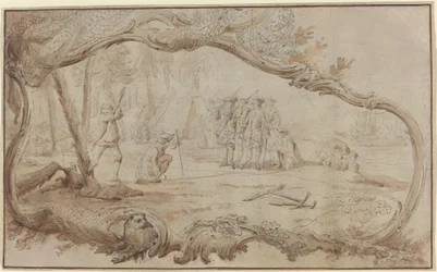 The Landing of the Dutch Expedition Party in New York