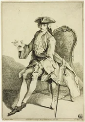 Young Seigneur Seated