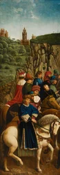 The Just Judges, Lower Left Panel of the Ghent Altarpiece