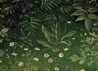 Detail of the Adoration of the Mystic Lamb, from the Centre Panel of the Ghent Altarpiece
