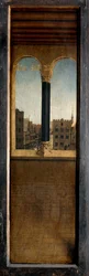 Panel from the exterior of the left shutter of the Ghent Altarpiece