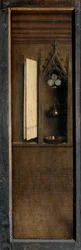 Panel from the Exterior of the Right Shutter of the Ghent Altarpiece