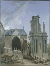 Demolition of the Church of the Feuillants